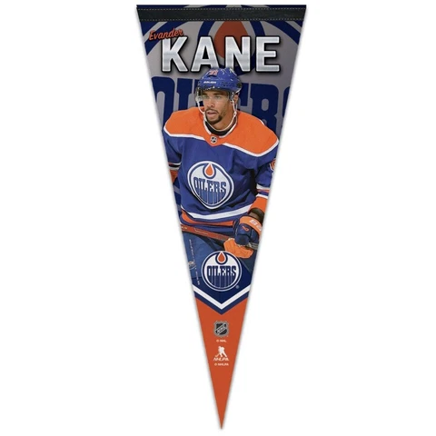 EVANDER KANE #91 EDMONTON OILERS ROLL UP PREMIUM PENNANT 12"x30" NEW WINCRAFT 👀 Cover