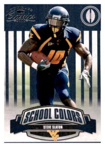 2008 Classics School Colors Steve Slaton #d /1000 Rookie RC Parallel Texans #49 - Picture 1 of 2