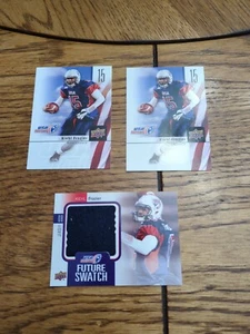 2011 Upper Deck USA Football Kiehl Frazier Rookie RC #12(2) & Future Swatch Card - Bild 1 von 8