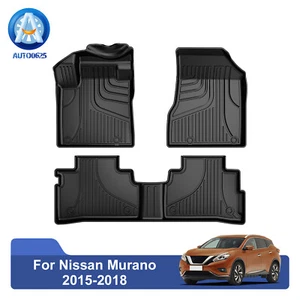 TPE Rubber All Weather For Nissan Murano 2015-2018 Custom Accessories Floor Mat - Picture 1 of 11