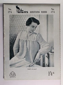 Patons Knitting Book No. 374 - Vintage - Ladies Cardigans - Bild 1 von 4