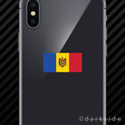(2x) Moldovan Flag Cell Phone Sticker Mobile Moldova MDA MD