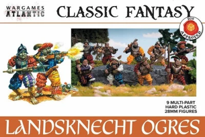 Wargames Atlantic 28 mm Fantasía Clásica Landsknecht Ogres 28 mm Ogre Kingdoms Foto 1 de 4