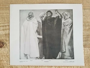PROPHETS BY SARGENT.12" x 10" VTG EXTRA SIZE PERRY PICTURES ART PRINT*A4 - Picture 1 of 2