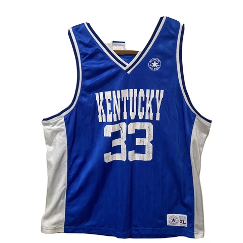 Vintage Kentucky Wildcats Basketball Jersey Size XL Made in USA Authentic Cover