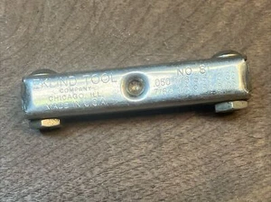 Vintage Eklind Tool No.81 Folding Allen Wrench Set 050 - 5/32 Made in USA - Imagen 1 de 6