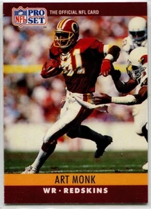 1990 Pro Set #328 Art Monk Washington Redskins - Picture 1 of 2