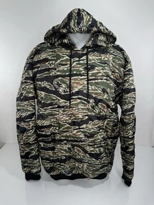 OAF NATION - RIPSTOP Quilted Camouflage Hooded Mens XL Jacket - Picture 1 of 6