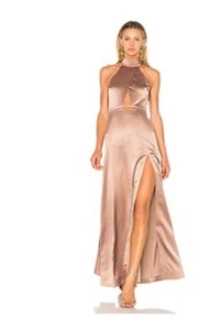 NBD Zendaya Cocktailkleid in warmem Stahl - Größe SMALL - Bild 1 von 3