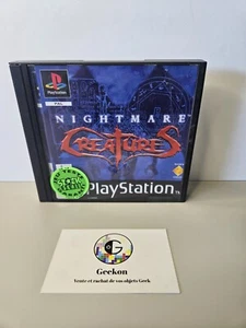 PS1 - Nightmare Creatures PAL FR avec notice - Imagen 1 de 4