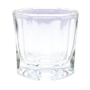 Plato Dappen de vidrio transparente en forma de octágono - Imagen 1 de 5