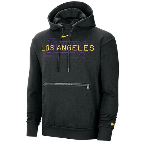 Los Angeles Lakers Nike Courtside Global Exploration Hoodie Men's Large NBA New Cover