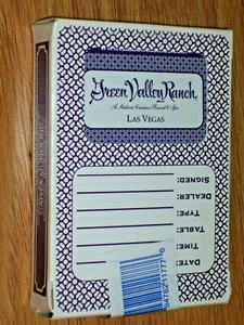 DECK OF CASINO CARDS FROM GREEN VALLEY RANCH CASINO LAS VEGAS - Picture 1 of 1