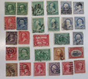 U.S. USED ( 27) USED OLDER U.S. w/VARIOUS CANCELS" See Pic - Picture 1 of 1