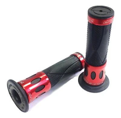 Progrip Poignées de Guidon Rouge Aluminium pour Suzuki GS 500 E GS500 GS500E - Изображение 1 из 3