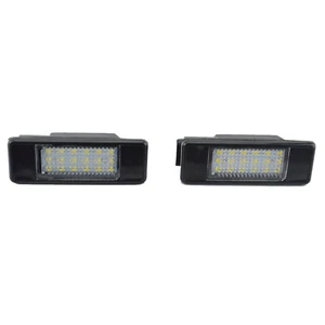 1Pair Number License Plate LED Light For Peugeot 106/207/307/308 Citroen C3/C4 - Picture 1 of 10