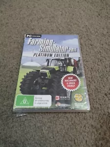 Farming Simulator 2011 Platinum Edition Brand New PC - Foto 1 di 2