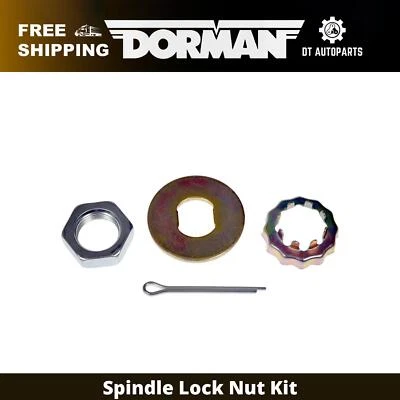 For 1990-1999 Ford F-250 RWD Dorman Spindle Lock Nut Kit Front 1991 1992 1993 - Image 1 of 4