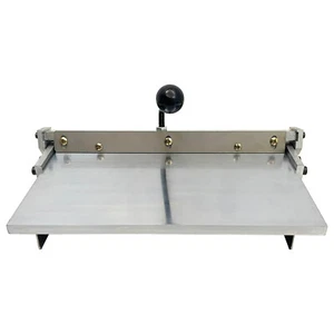 14 Inch Manual Leather Wallet Paper Bag Folding Machine Creasing Machine - Picture 1 of 19