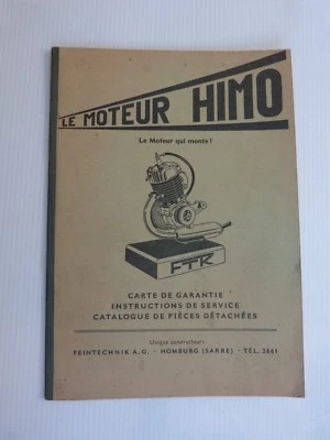 Folleto D'Mantenimiento Y Uso Ciclo: El Motor Himo De Reproducción - Imagen 1 de 4