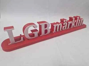 LGB Marklin Model Railways - Tienda 3D Exhibición Colección Letrero Exhibición Coleccionistas - Imagen 1 de 3