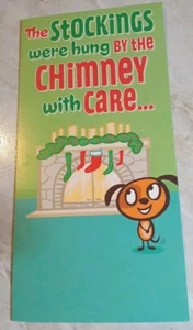 Christmas Money Holder ~☃️~"The Stockings were hung by the Chimney with Care" - Picture 1 of 2