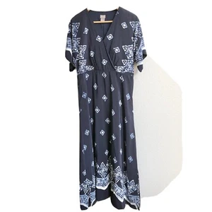 Chico's Maxikleid Rautenmuster Größe 0,5 Damen - Bild 1 von 10