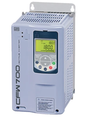 CFW700A10P0T4DB20 WEG 7.5HP Variable Frequency Drive, 380-480 V, 3 Phase, IP20 - Image 1 of 4