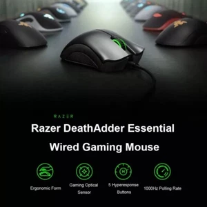 Razer DeathAdder Ergonomic Design 6400 DPI Optical 5-keys Programmable (wired) - Picture 1 of 6