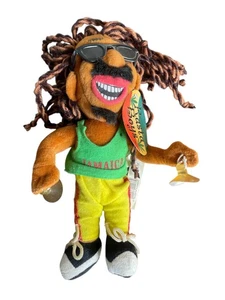 Bob Marley Rastafarian People Plush Toy Soft - Picture 1 of 2