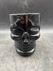 Mac Tools Black Skull Limited Edition Drinking Cup Mug Container Logo 5” - Picture 1 of 10