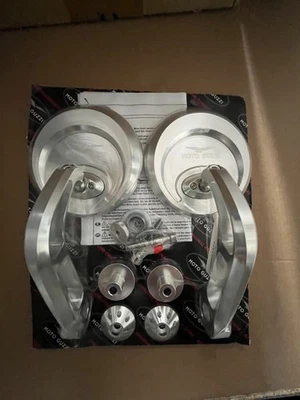 2B003373 coppia specchi a manubrio  Moto Guzzi  V9 Originale Nuovo Foto 1 de 4