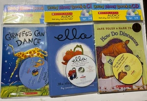 Scholastic Children's Books with Matching CDs for Read Along Ages 3-8 Set Of 3 - Bild 1 von 4