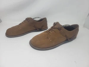 Xero Shoes Men's 11 Alston Full-Grain Buffalo Leather Oxford Shoes Caramel Brown - Picture 1 of 5