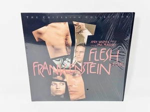 Flesh For Frankenstein Laser Disc, LD Criterion Horror Film,1973 Shrink, EX Nice - Imagen 1 de 3