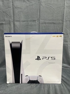 PS5 Disc Version (CFI-1215A) Charging Dock Bundle BRAND NEW, SEALED (LOT 196230) - Picture 1 of 5