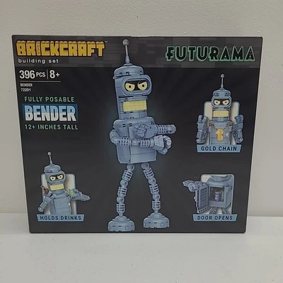 Brickcraft Futurama Bender Building Block Set #72201 Factory Sealed  - Image 1 of 4