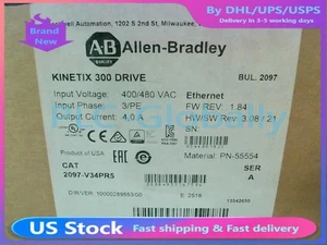 2097-V34PR6 AB Kinetix 300 servoazionamento nuovo sigillato in fabbrica 2097V34PR6 US esentasse - Foto 1 di 1