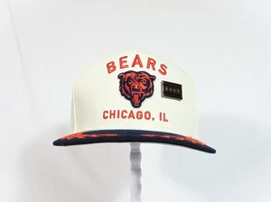 New Era NFL Chicago Bears 2025 Draft Day A Frame 59FIFTY Hat & Pin Sz 7 3/8 RARE - Picture 1 of 12
