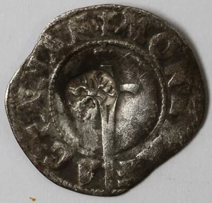 (1545-1597) LORRAINE SOL (CAROLUS) W /COUNTERMARK (ALERION) --RARE--- - Picture 1 of 2