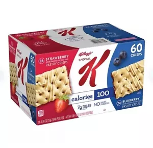 Special K Pastry Crisps, Strawberry and Blueberry 60 ct. - Picture 1 of 10