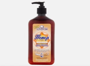 Malibu Tan Hemp Skin Firming & Bronzing Body Moisturizer, Golden Glow, 18 fl oz