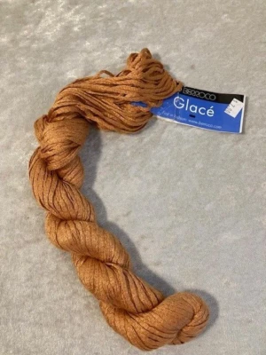 Berroco Glace Ribbon Yarn Color#2591 Lt Terra Cotta 100% Rayon 1.75 oz 75 yds - Image 1 of 3