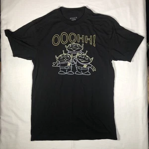 Disney Pixar Aliens Oooooh T Shirt Black Size Likely LT or XL T - Picture 1 of 5