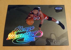 1998-99 Fleer Ultra Gold Medallion Alonzo Mourning NBA Card #4G - Heat - Picture 1 of 2