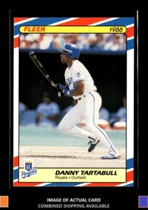 1988 Fleer SuperStars #40 Danny Tartabull Kansas City Royals - Picture 1 of 2