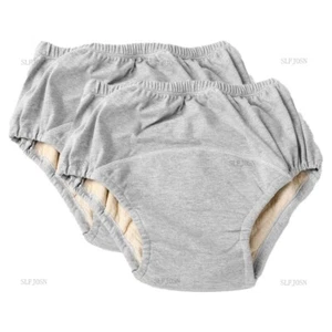 2 Stück atmungsaktive Inkontinenzshorts für Erwachsene - Maschinenwäsche wasserdicht Baumwolle M-3XL - Bild 1 von 19