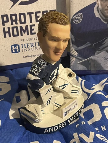 Andrei Vasilevskiy Bobble head Tampa Bay Lightning Stanley Cup Cover