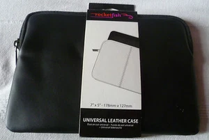 Rocketfish Universal Real Leather Case 178 mm x 127 mm - Picture 1 of 5