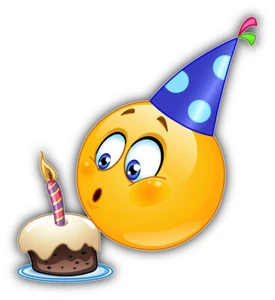 Lächeln Geburtstag Auto Autoaufkleber Aufkleber - Bild 1 von 1